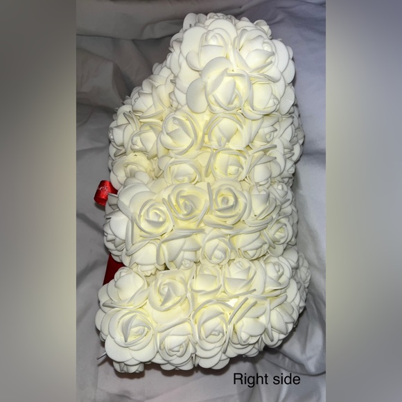 Foam teddy bear, artificial flower rose bear! - Picture 5 of 9